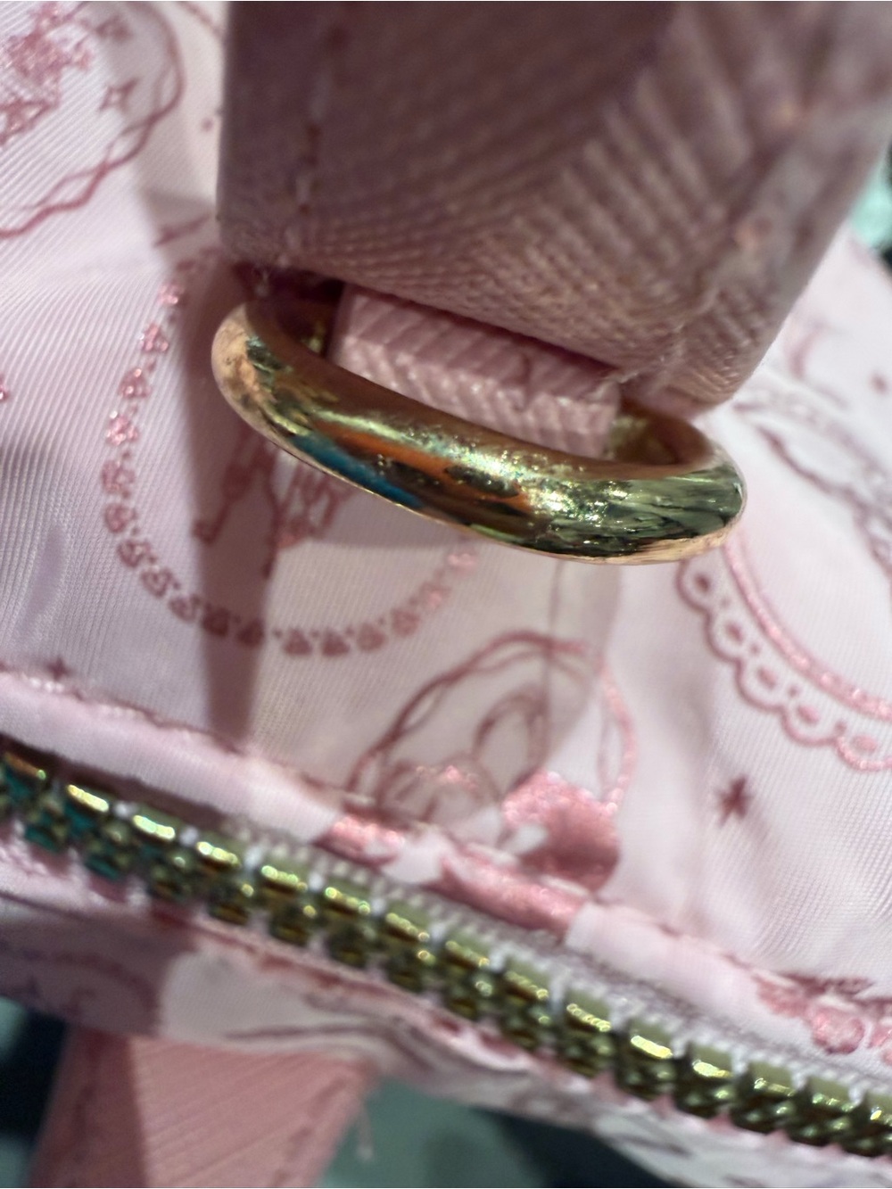 Disney Princess Pink Mini Crossbody Pouchette Satchel Bag - Picture 8 of 9